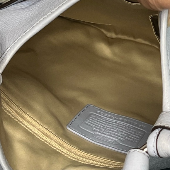 Coach Penelope Blue Leather Crossbody - Picture 5 of 9